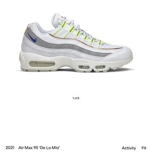 Nike White and Gray Air Max Sneakers with Modern Silhouette